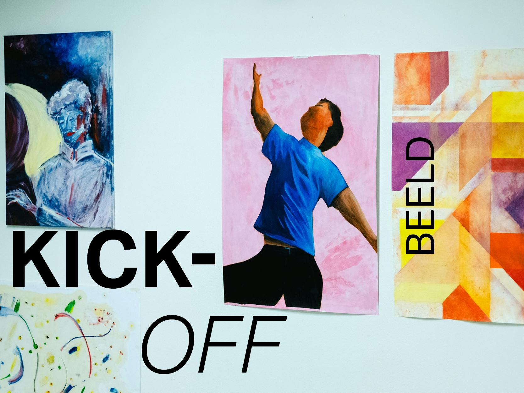 Kick-off beeld: gratis proefworkshops tekenen & schilderen